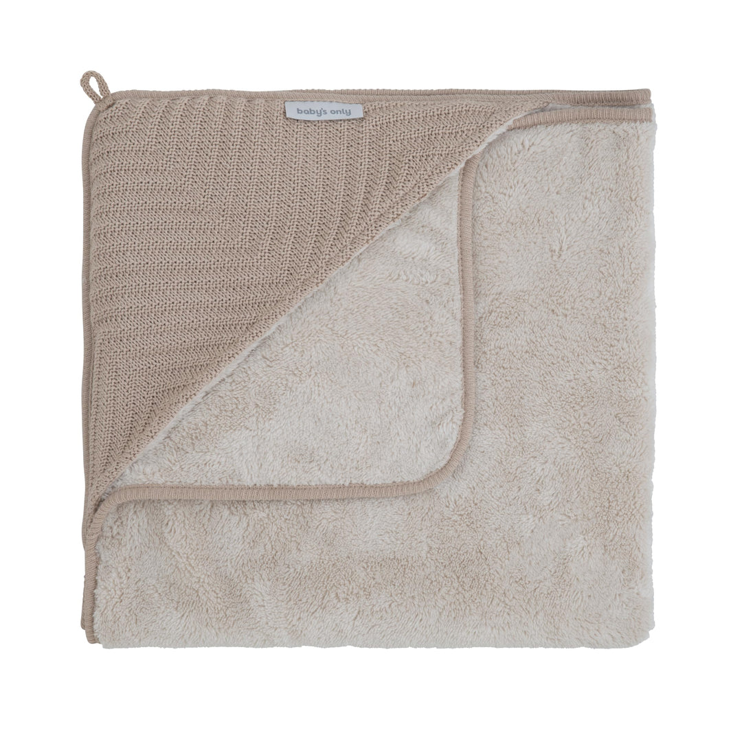 Baby's Only - Baby Kapuzendecke Grace - 75x75 cm - Einschlagdecke Babyschale - Maxi Cosi Decke - für