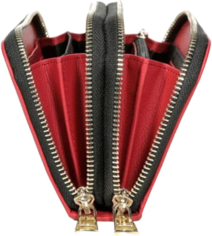 Pollini TE9002PP02 Geldbörse Frau Schwarz TU Multi-coloured, Multi-coloured