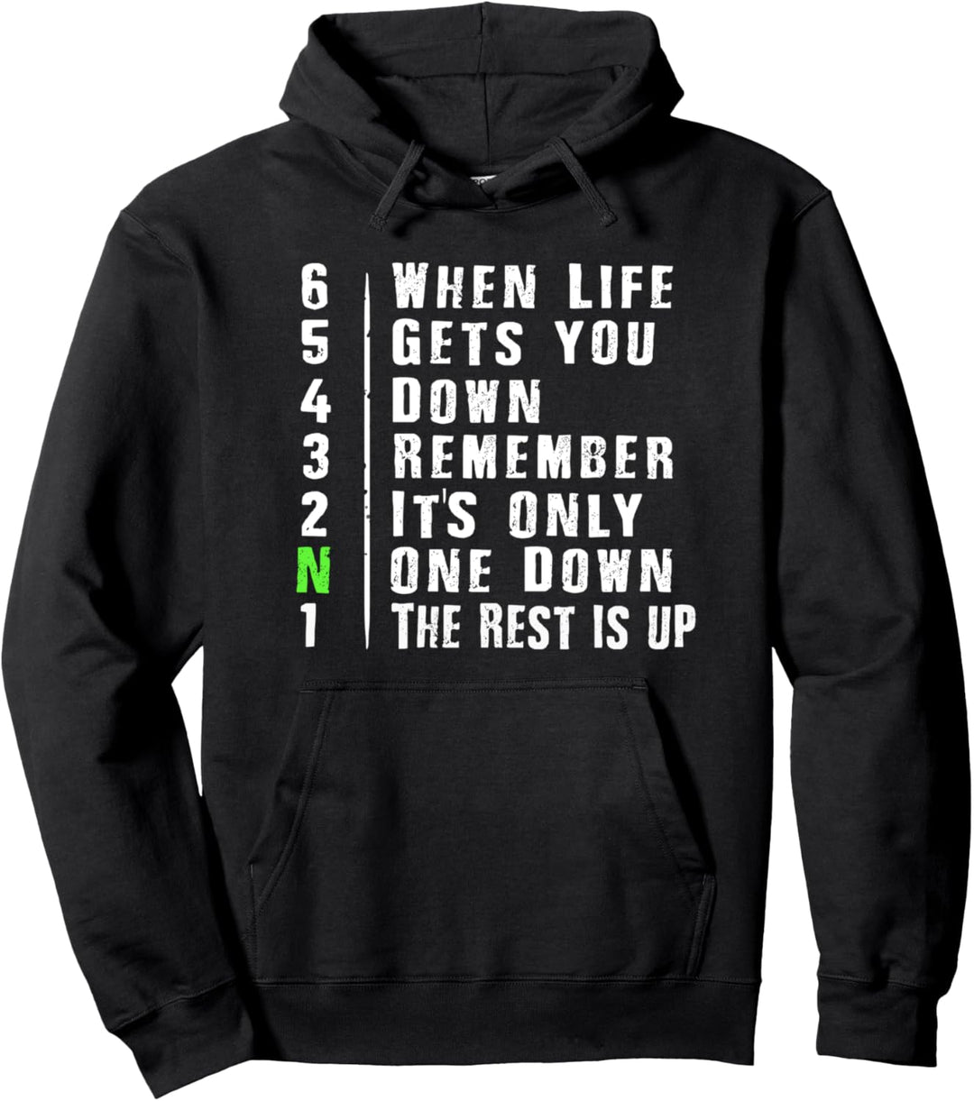 Motorbike Motorcycle Gears When Life Gets You Down Pullover Hoodie