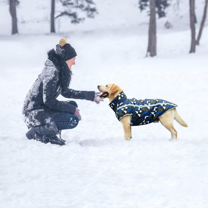Idepet Haustier Katze Hundemantel, warme Hundepullover Winter klein mittel gross Hundejacken Weste W