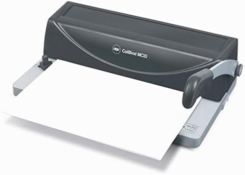 GBC 4400556 Metall-Spiralbindegerät CoilBind MC10, schwarz