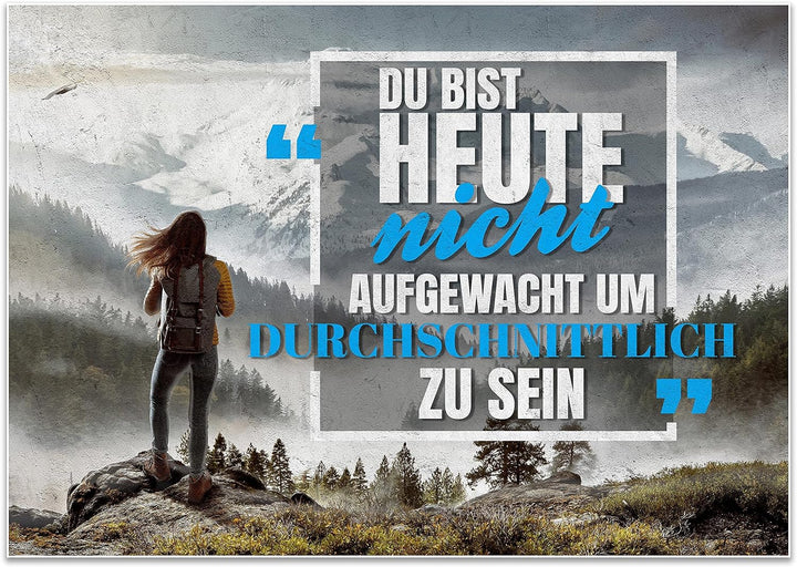 wandmotiv24 Poster als Wanddeko, Grösse Din A0, durchschnittlich, Berg Panorama, Moderne Wanddeko, W