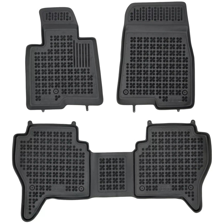 M MOTOS Gummimatten Auto Fussmatte passt für Mitsubishi Montero III 1999-2006 Verbessern Sie Ihren R
