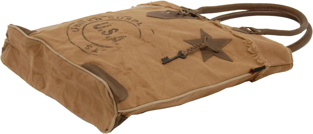 Sunsa Damen Vintage Tasche Umhängetasche Schulter- Messengertasche aus Canvas by ModaStore de