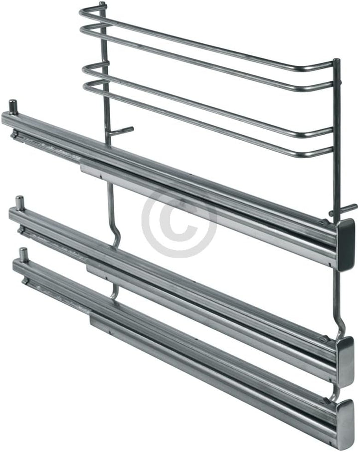 Teleskopauszug kompatibel mit BOSCH 00708430 HEZ338357 Vollauszug 3fach rechts und links für Backofe