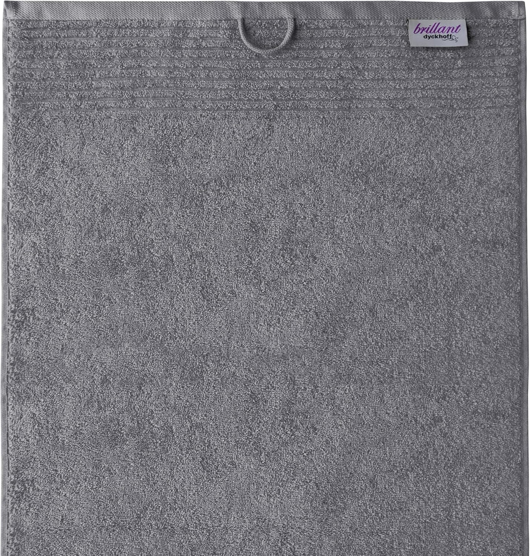 Dyckhoff 0410996120 Handtuchset "Brillant", 2 Badetücher / Duschtücher 70 x 140 cm und 4 Handtücher