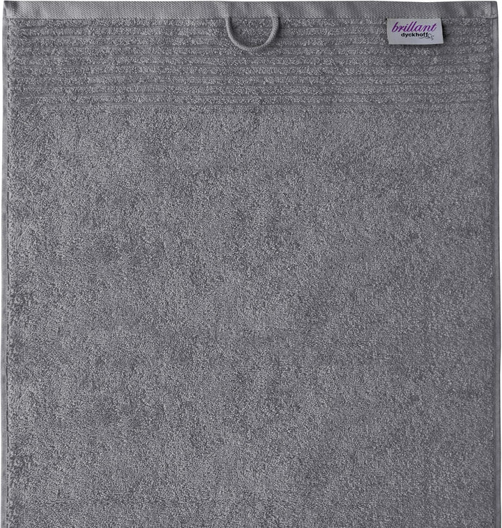 Dyckhoff 0410996120 Handtuchset "Brillant", 2 Badetücher / Duschtücher 70 x 140 cm und 4 Handtücher