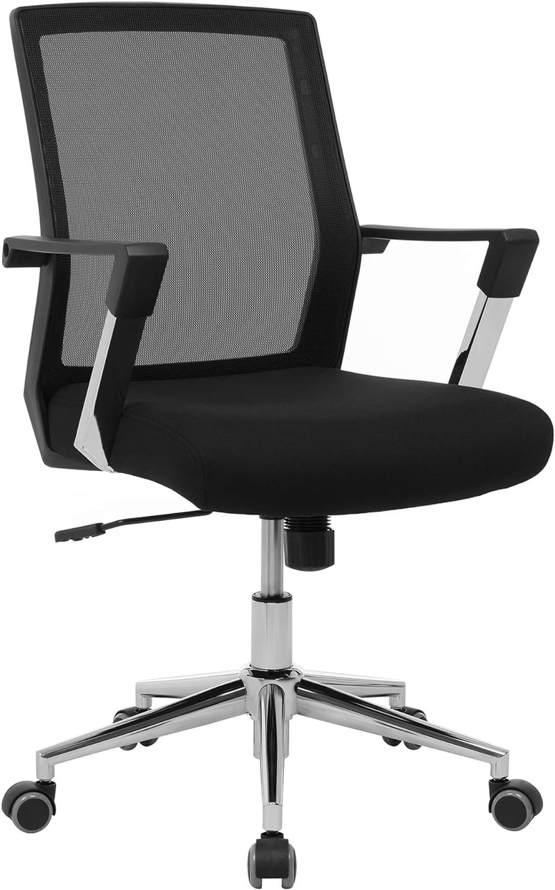 SONGMICS Bürostuhl mit Netzrückenlehne Chefsessel Bürodrehstuhl Drehstuhl höhenverstellbar Wippfunkt