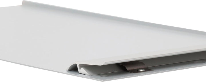 MAUL Klemmbrett A4 | Stabiles Klemmbrett aus Aluminium | Schreibunterlage mit Anschlagkante mit Klem