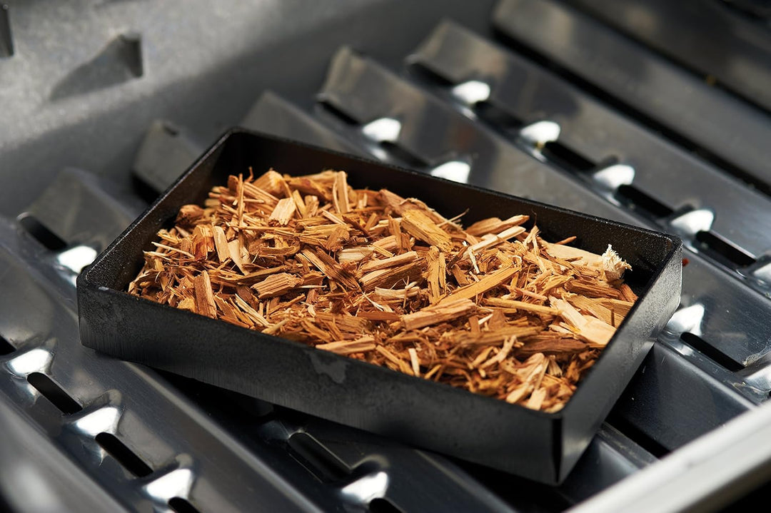 GrillPro 00150 Räucherbox aus Gusseisen, Gusseisen