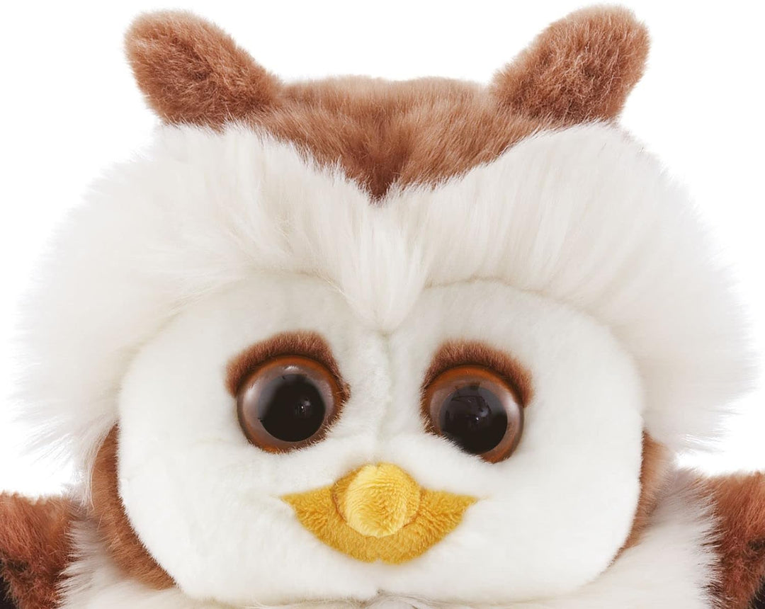 trudi 24034 Animals Klassik Plüschtier Eule Gek ca. 19 cm, Grösse S, hochwertiges Stofftier mit weic