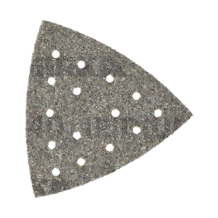 Mirka Iridium Schleifdreieck Premium-Schleifpapier 93x93x93mm 15-Loch Klett, Korn 40, 50 Stk/Zum Sch