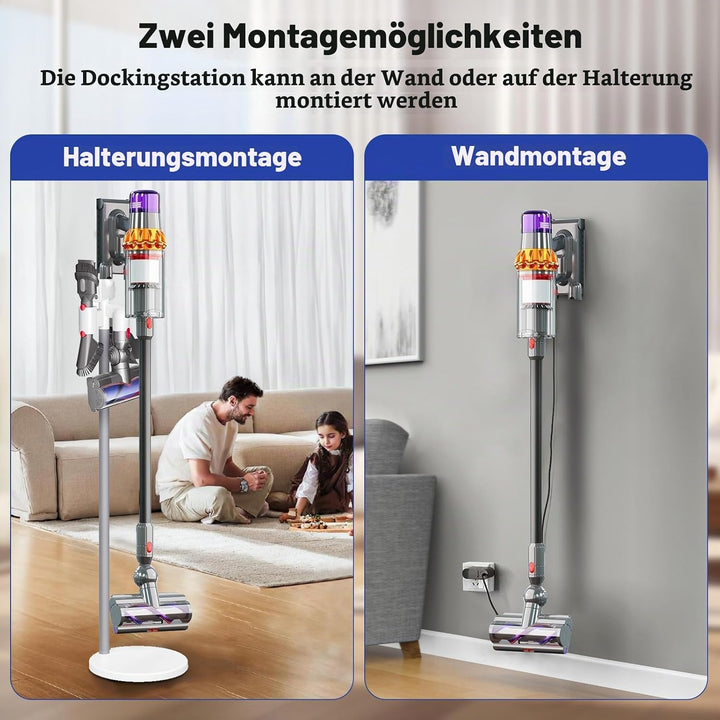 Staubsauger Dockingstation für Dyson V12 Schnurlosen Staubsauger, Leichte Version Ladestation Aufhän