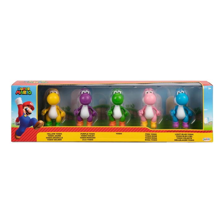 Nintendo Yoshi Figuren 5er Set, 6,5 cm