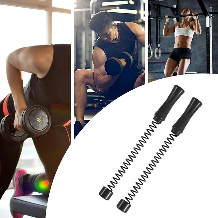 Battle Rope – 2 tragbare Arm-Übungsseile | Multifunktionales Fitnessgerät für das Training zu Hause