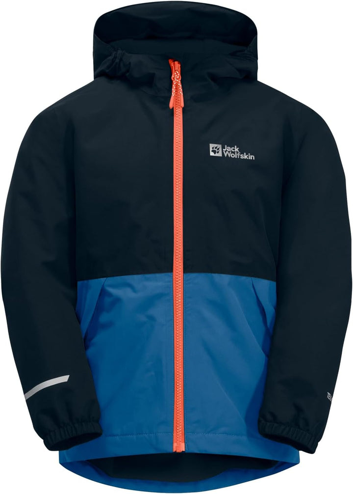 Jack Wolfskin Unisex Kinder Snowy Days K Jacket 92 crisp cobalt, 92 crisp cobalt