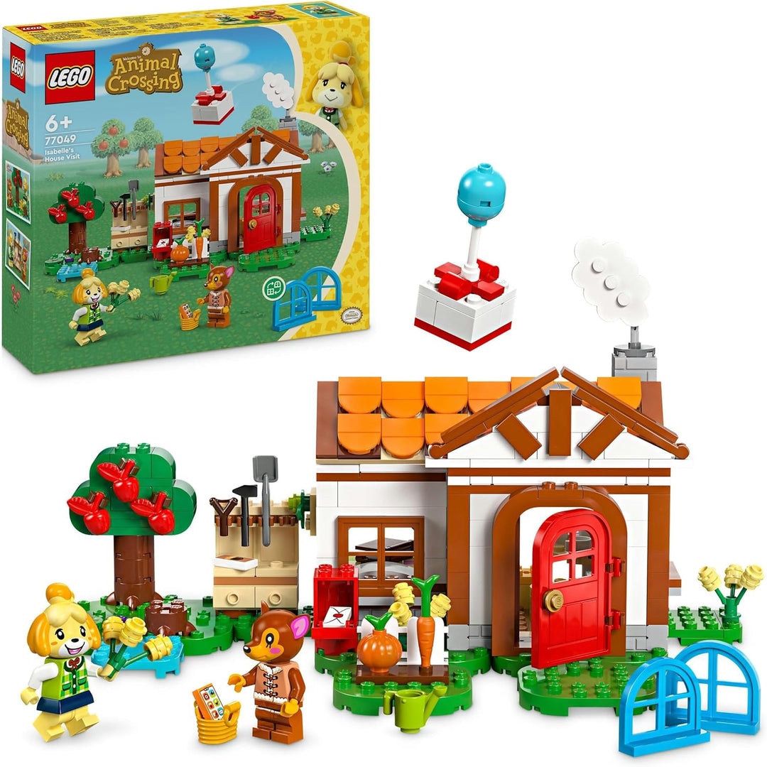 LEGO Animal Crossing Besuch von Melinda, kreatives Spielzeug & Harry Potter Eulerei auf Schloss Hogw