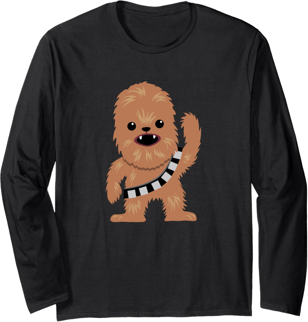 Star Wars Chewbacca Cutie Cartoon Chewie Langarmshirt