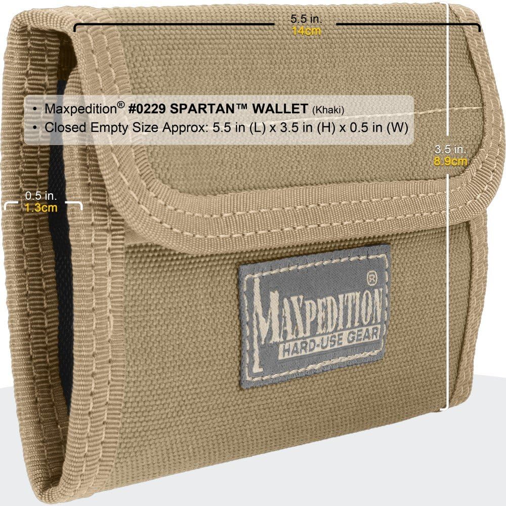 Maxpedition Spartan Wallet Khaki