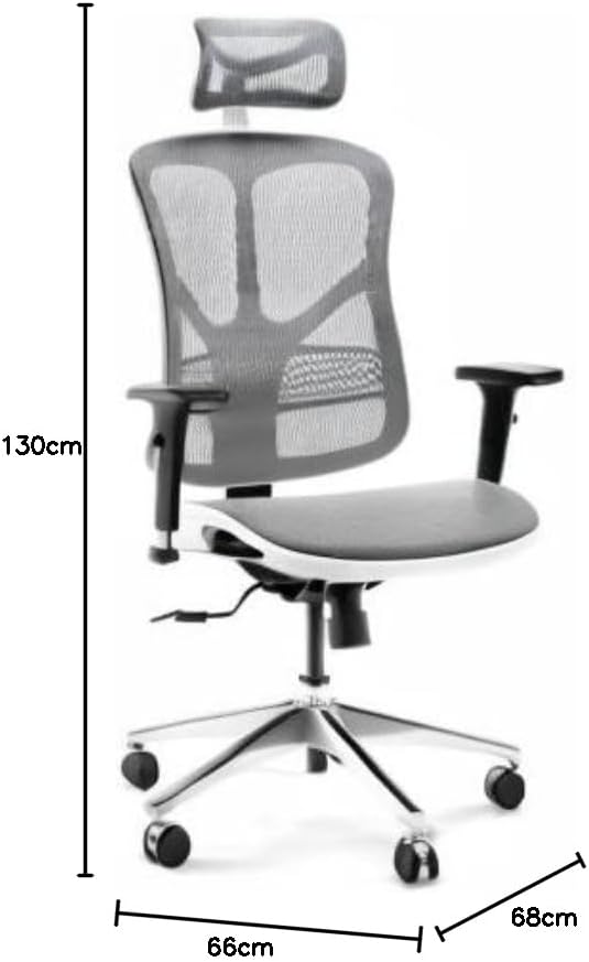 Diablo V-Basic Ergonomischer Stuhl Bürostuhl Schreibtischstuhl Chefsessel 3D Armlehnen Verstellbare