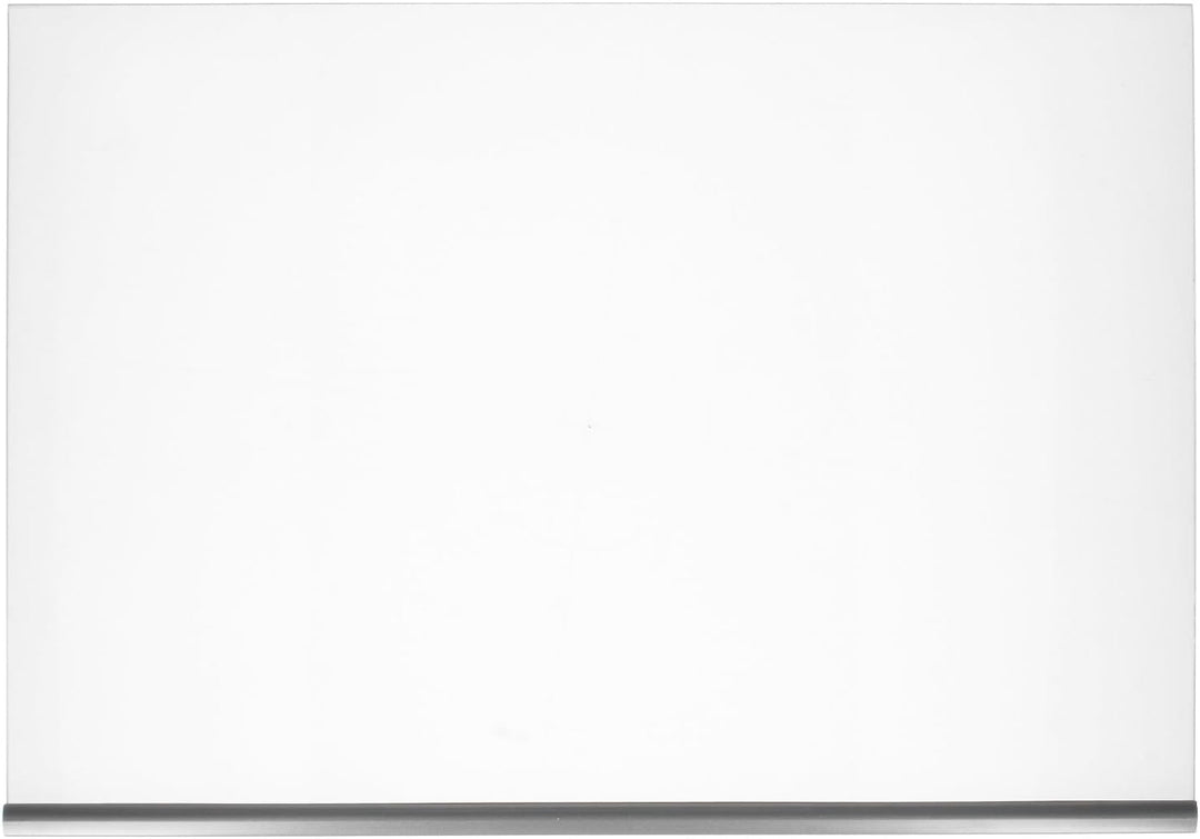 Glasplatte Bauknecht 480132101131 mit Leiste 490x341mm für Gemüsefach KühlGefrierKombination