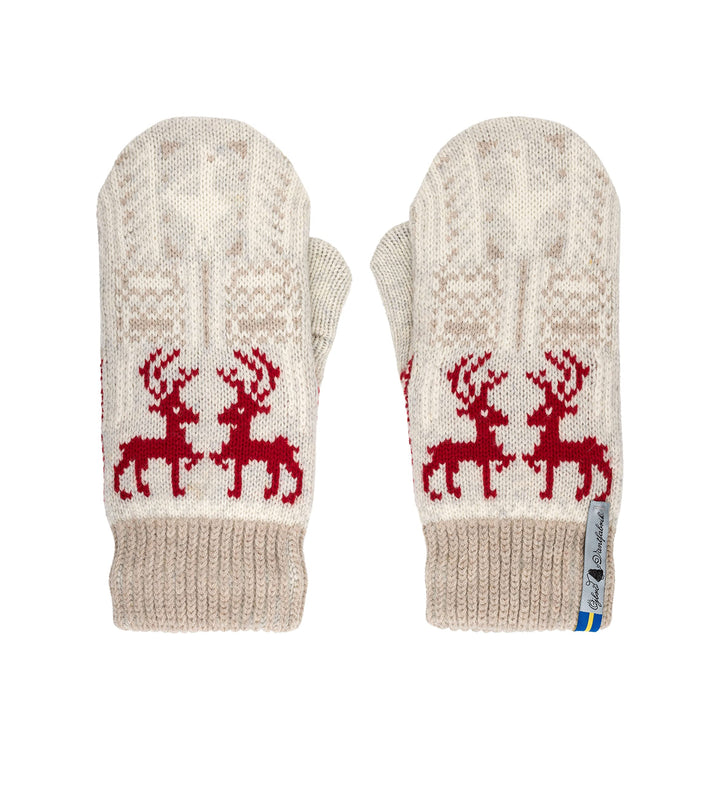 ÖJBRO VANTFABRIK Fäustlinge 4 Lagen 100% Merinowolle versch. Modelle, Grösse S-L (6-11) Handschuhe S