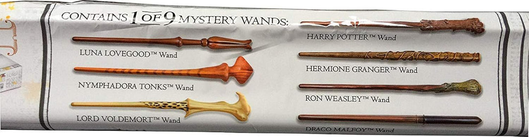 WB 1290 Harry Potter Geheimer Zauberstab - enthält 1 von 9 - Sammlerstück Zauberstäbe, Multi, Multi