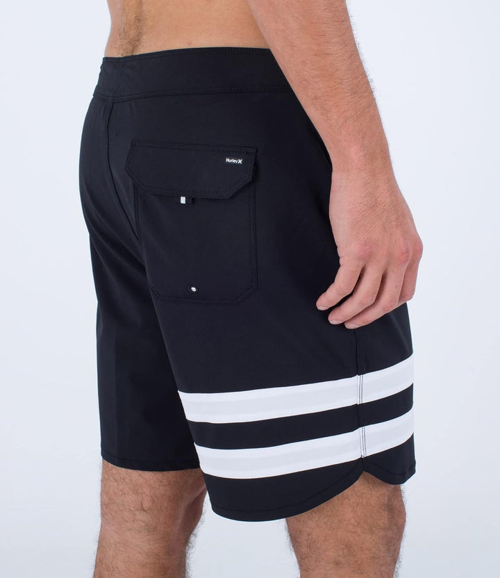 Hurley Herren Phantom-eco Block Party 18' Badeshorts für Herren 28 Schwarz, 28 Schwarz