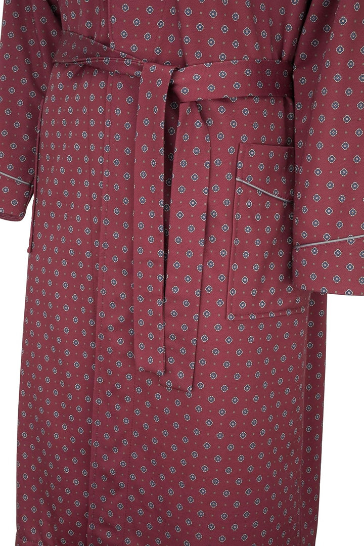 Herren Morgenmantel - Revise Brais RE-502 - Dünn und leicht M Bordeaux Rot 601, M Bordeaux Rot 601