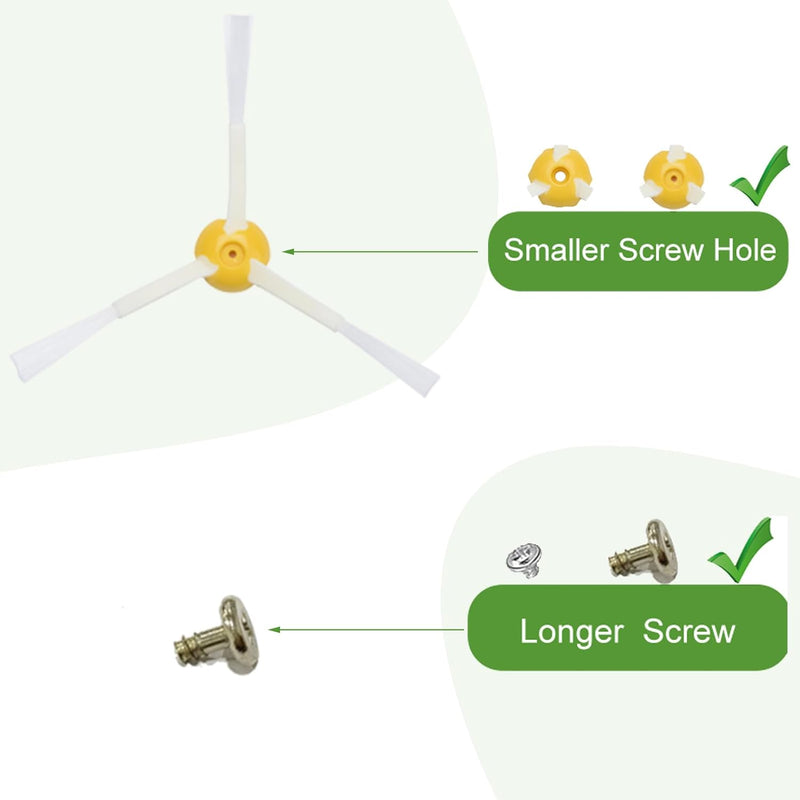 Loveco Ersatzteile Kompatibel für iRobot roomba 676 675 671 645 655 Vakuum (Nicht für andere roomba