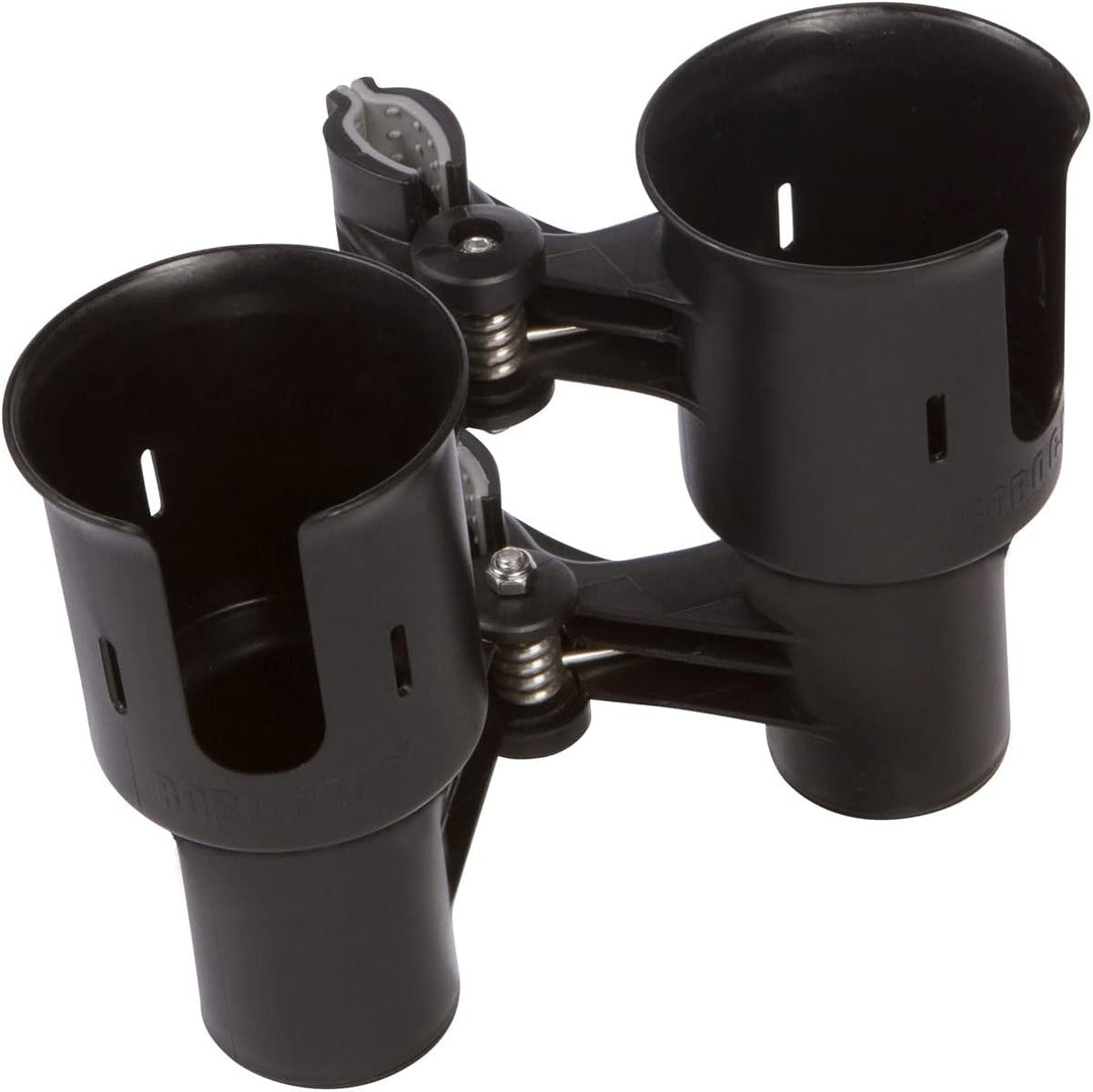RoboCup Bester Getränkehalter für Getränke, Angeln, Strandkorb, Mikrofonständer Schwarz, Schwarz