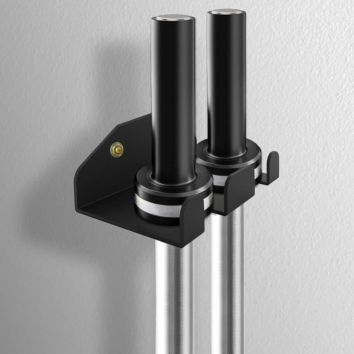 Wandhalterung für olympische Hanteln zum vertikalen Aufhängen, platzsparend, kommerzielles Fitnessst