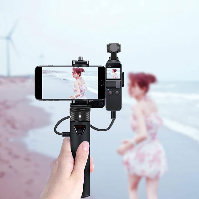 Smatree Powerbank Stick für DJI Osmo Pocket 2/DJI Pocket 1, 5000mAh Tragbares Ladestation mit OSMO P