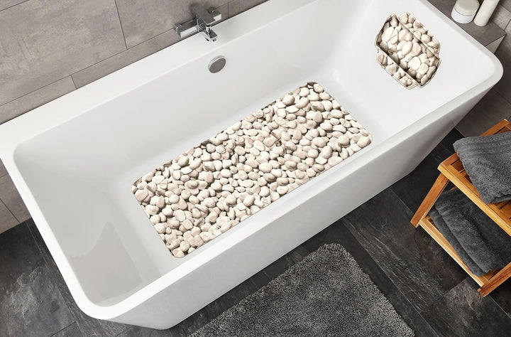 Kleine Wolke Wanneneinlage Stepstone, Mehrfarbig, Grösse 36 x 92 cm Natur Wanneneinlage 36 x 92 cm S