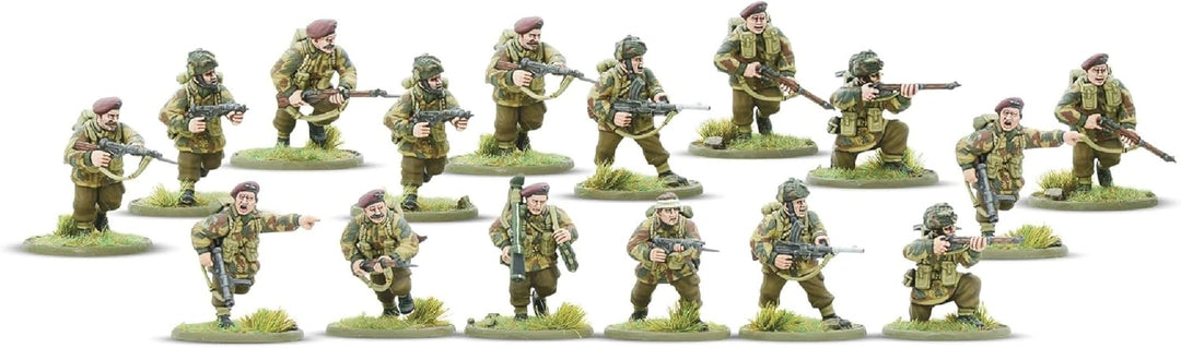 WAR-402011009A – Spiele von Kriegsherrn – britische Fallschirmjäger des Zweiten Weltkriegs und in de