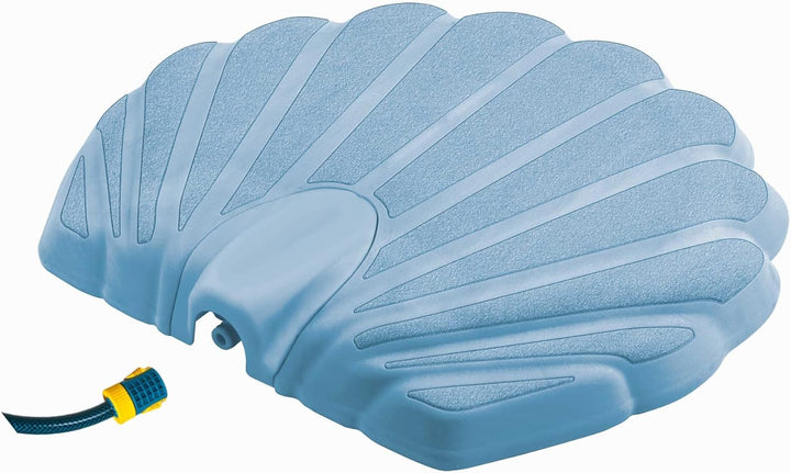 BIG - Splash Shower Wasserspiel - Outdoor-Wassersprinkler für Kinder ab 2 Jahren in Muschelform (hel