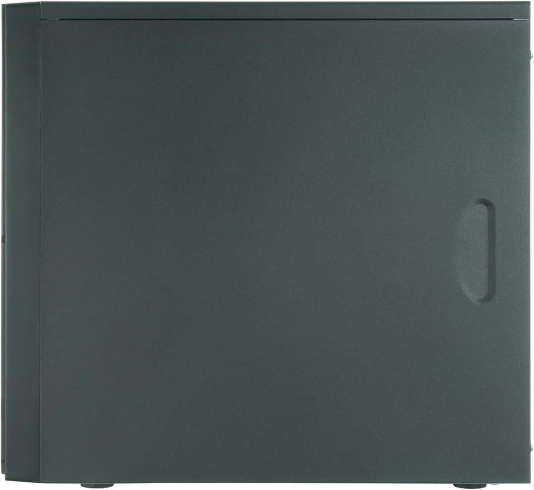 Chieftec Elox-12 mATX miniTower gebürstetes Aluminium, ohne Alim, 2x5,25, 5x3,5, 3x3,5.2x2,5.2xUSB3.