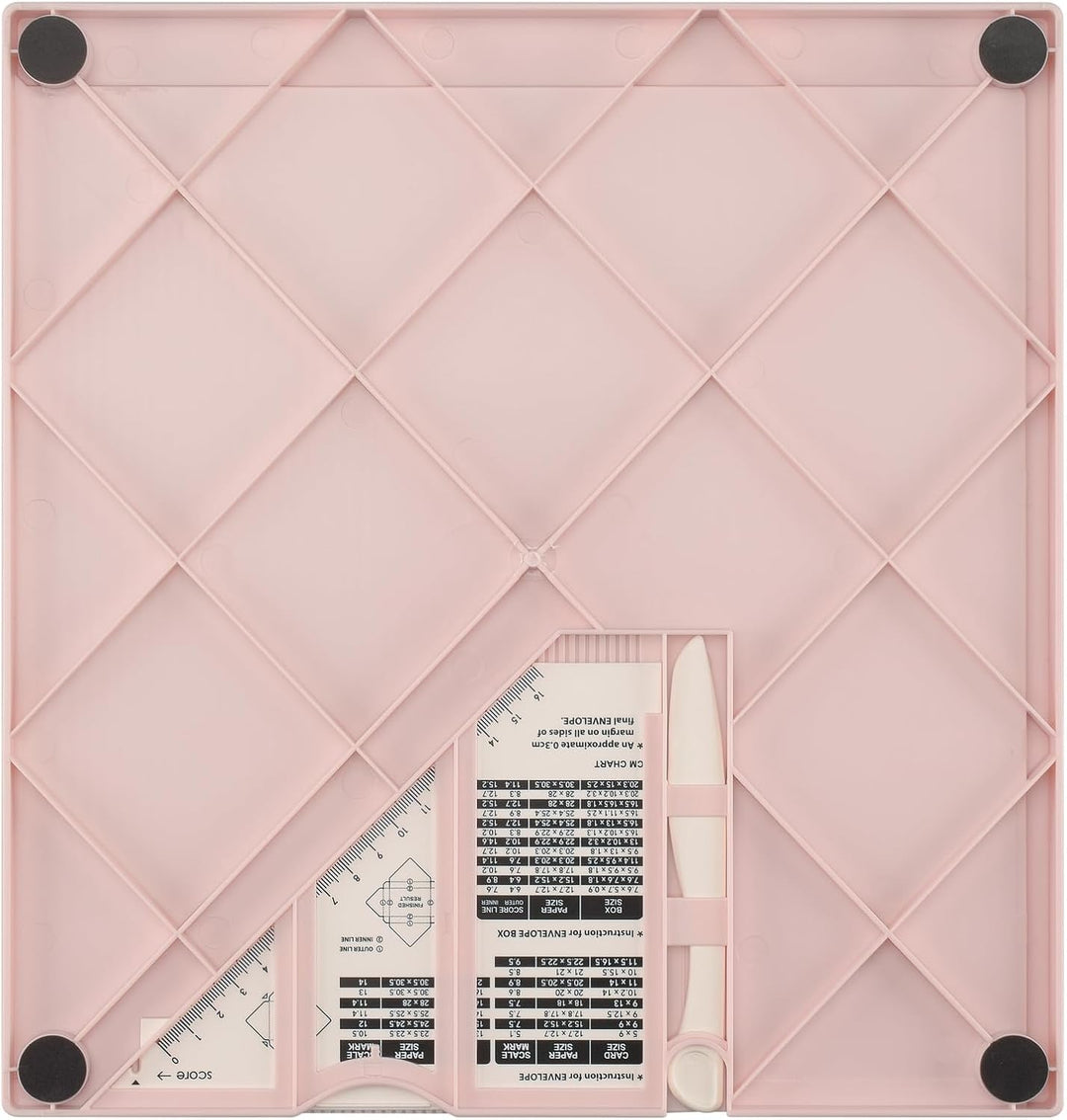Vaessen Creative Score Easy Falzbrett cm/Metric Roze, Rosa Rosa Single, Rosa Single