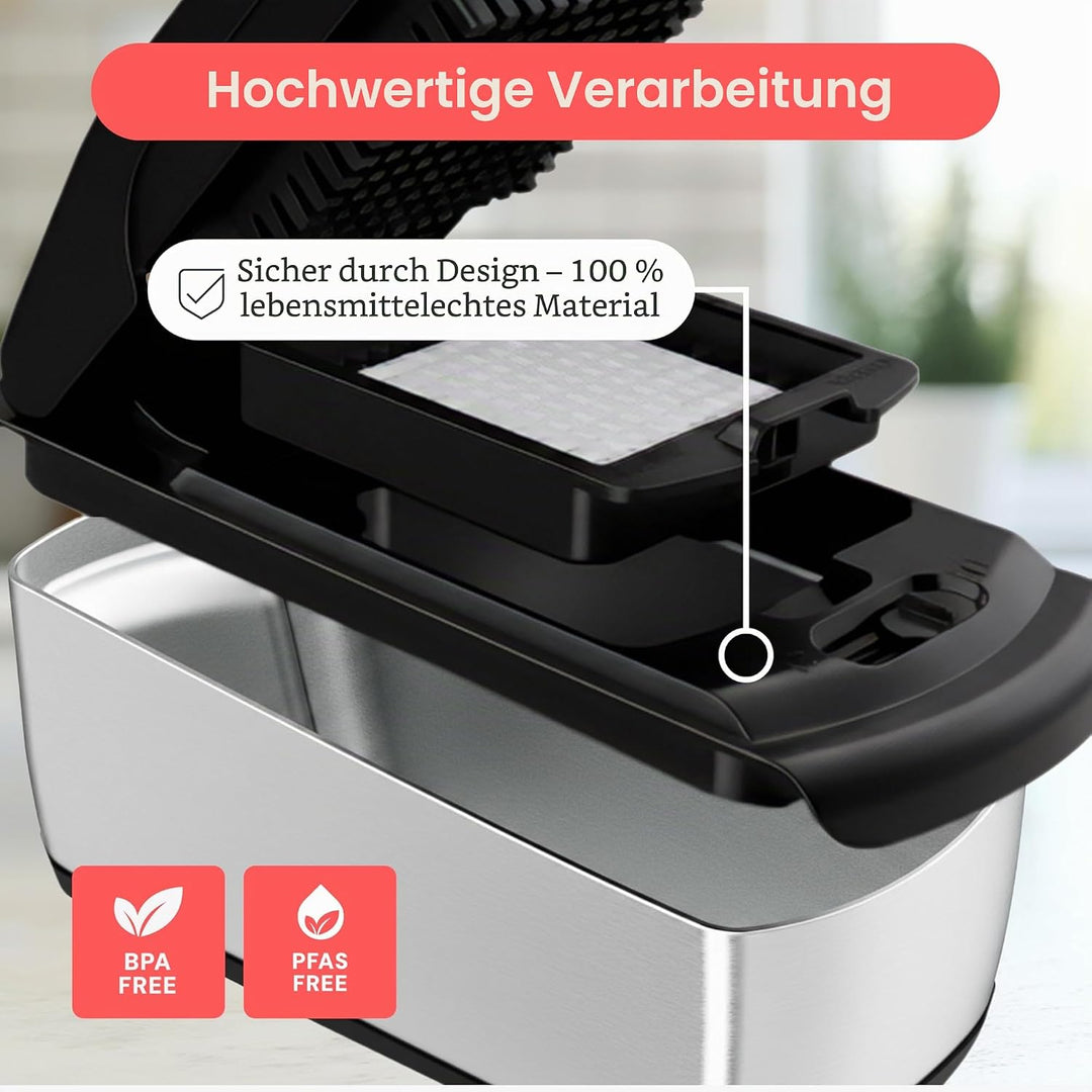 Fullstar Gemüseschneider und Spiralschneider - Zwiebelschneider Zerkleinerer - Gemüse Schneider Würf