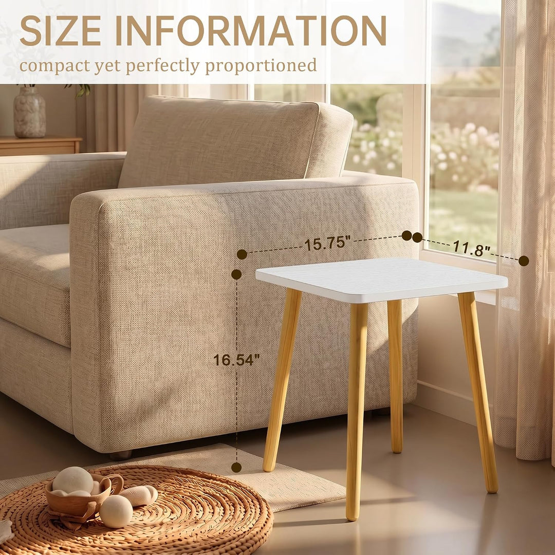 FORAOFUR Beistelltisch, Wohnzimmer, Schlafzimmer, Balkon, Büro, moderner Beistelltisch, Nachttisch,
