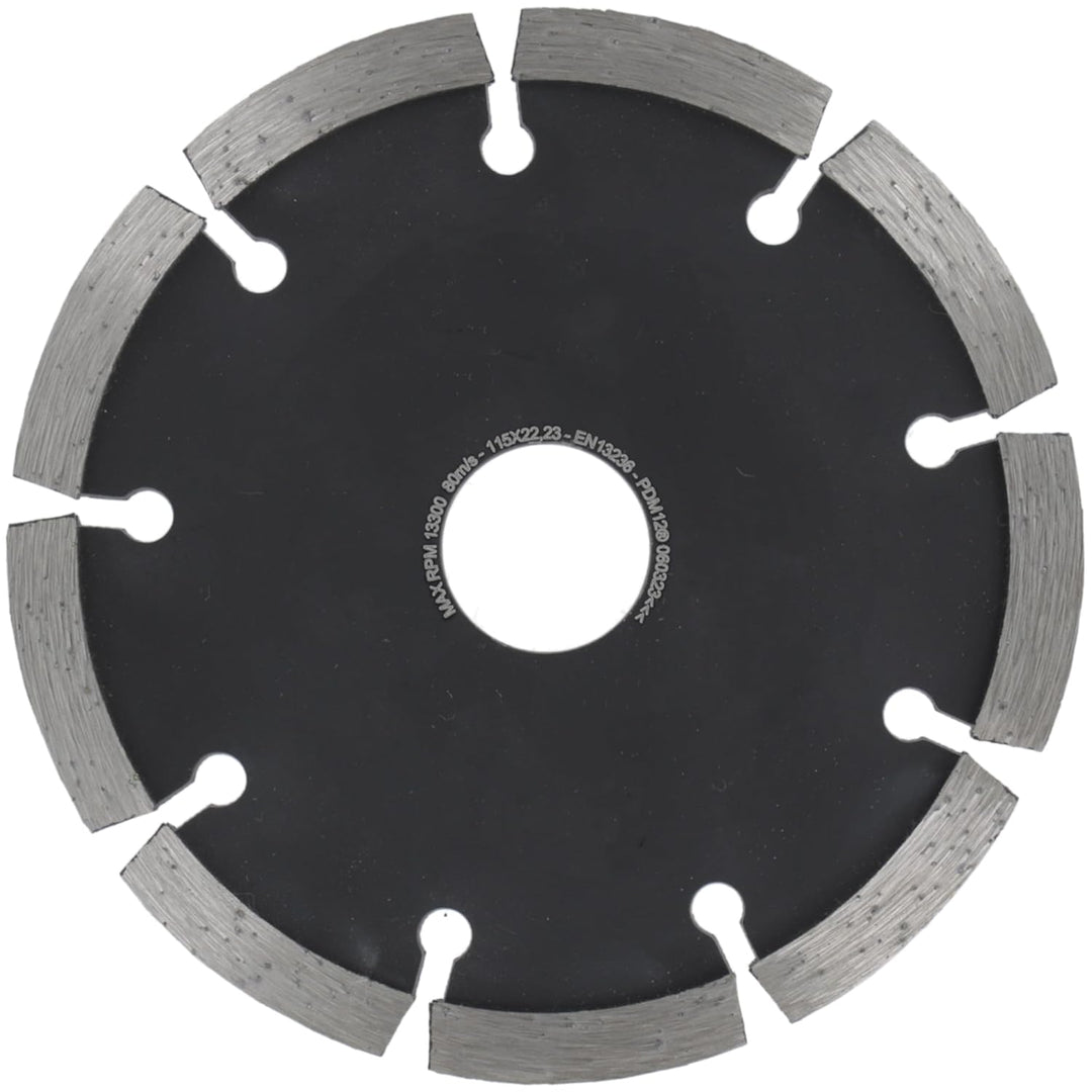 Fugenfräser ø 115 mm Breite 4,5mm für Mörtel Beton Mauerwerk und Putz 10mm Diamantsegment Profiquali
