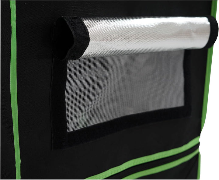 Zelsius Growzelt MyHomeGrow Grow Tent | Indoor Growroom | schwarz grün | Growschrank Darkroom Pflanz