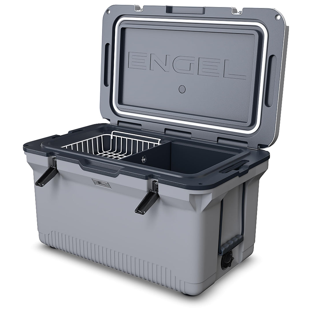 ENGEL 56,8 Liter Grosse Kühlbox - Ultra-Leicht, Tragbare, Passive Kühlbox für Camping, Picknick, Wan