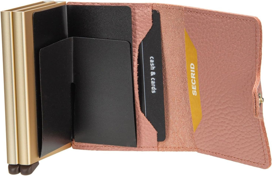 Secrid Wallets Twinwallet Pebble 10 cm - Rose Rose Einheitsgrösse, Rose Einheitsgrösse