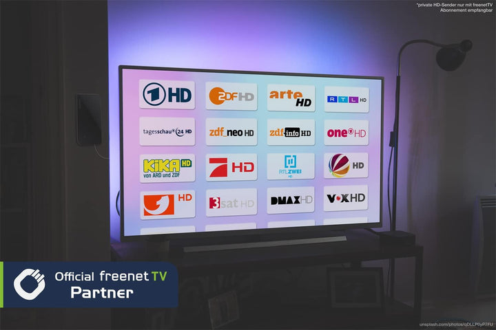 Oehlbach Scope Vision 5G DVB-T2 HD Antenne - Digitale Zimmerantenne - Aktiv DVB-T-Verstärker - Nachf