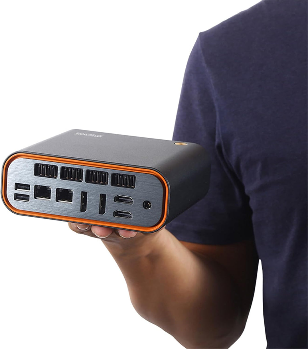 Mini PC, Intel 12th Gen CPU Core 1215U bis zu 4.40GHz 16GB DDR5 512GB M.2 SSD, 8K Vier Display Mini
