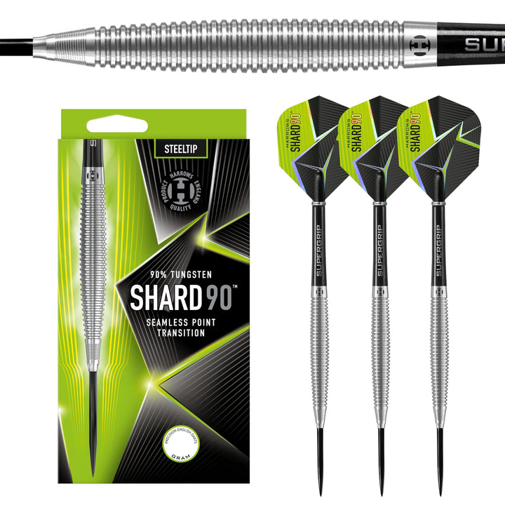 Harrows Steel Darts Shard 90% Tungsten Steeltip Dart Steeldart Hochwertiger Tungsten Dart Dartpfeile