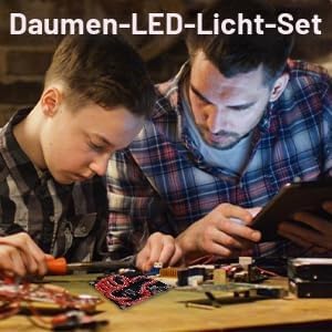 DONGKER Löt Bausatz, LED Licht löten Übungssatz, DIY LED Leuchten, elektronische Kits für Schüler, L