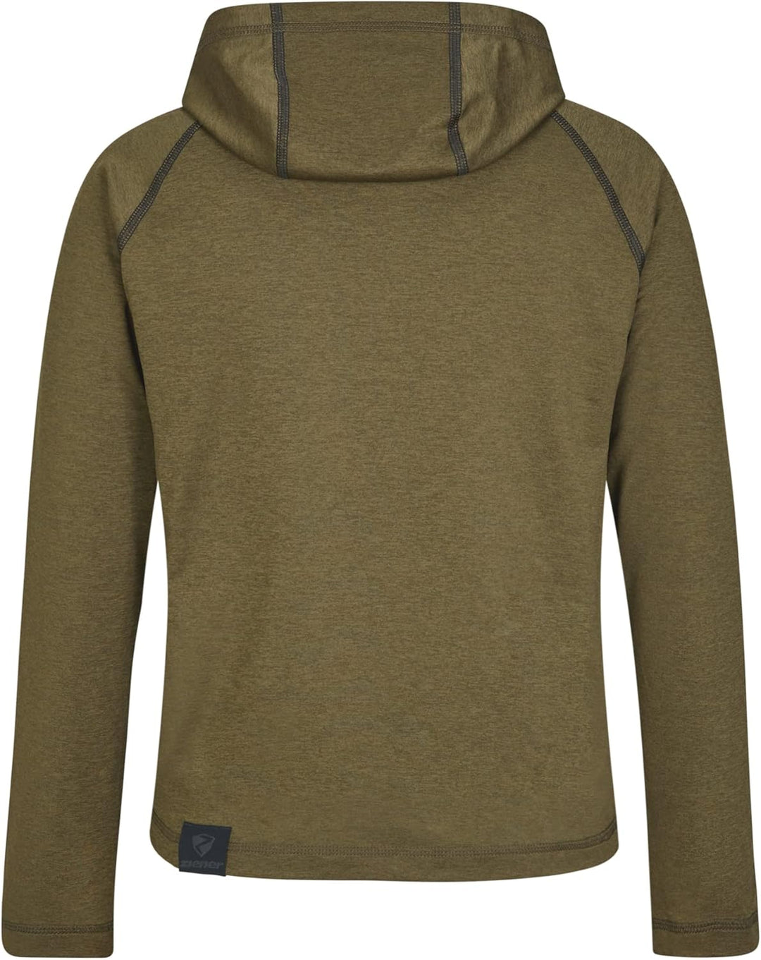 Ziener Unisex Kinder Janup Kapuzen-Pullover, Mid Layer | atmungsaktiv, elastisch, PFC frei (1er Pack