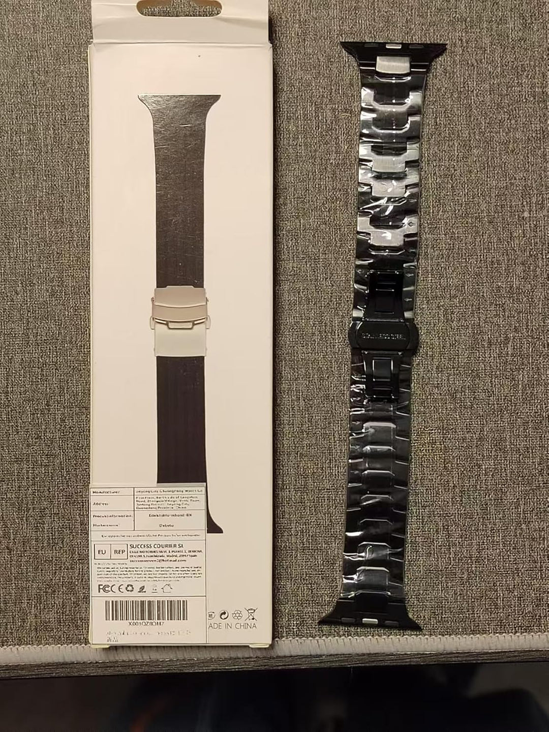 Armband Kompatibel mit Apple Watch Band 42mm 44mm 45mm 49mm Apple Watch Ultra Armbander Titanium Met